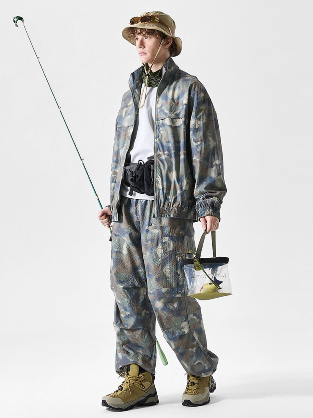 OwlCliff - Unisex Triple-Protection Water-Repellent Camo Cargo Pants