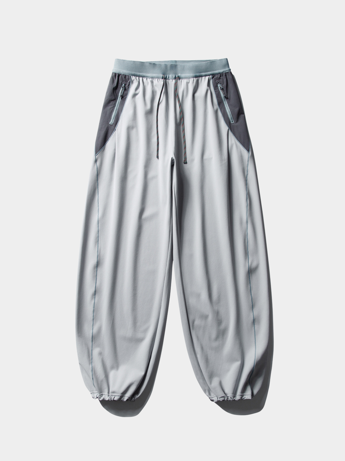 RunFlow - Contrast Stitch Lightweight Quick-Dry Paratrooper Pants