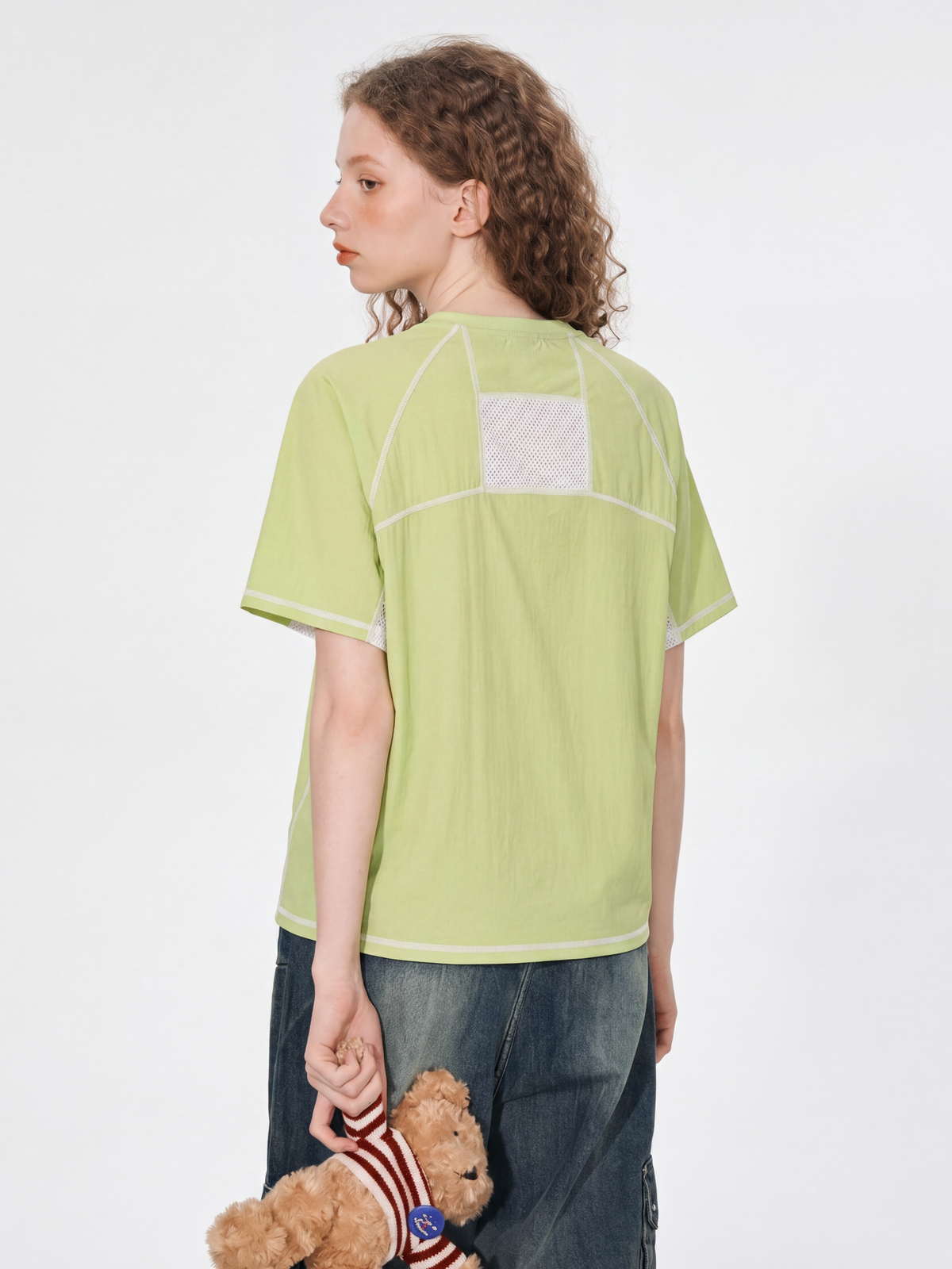 Stoneflow - Women's Quick-Dry Mesh Panel Performance T-Shirt