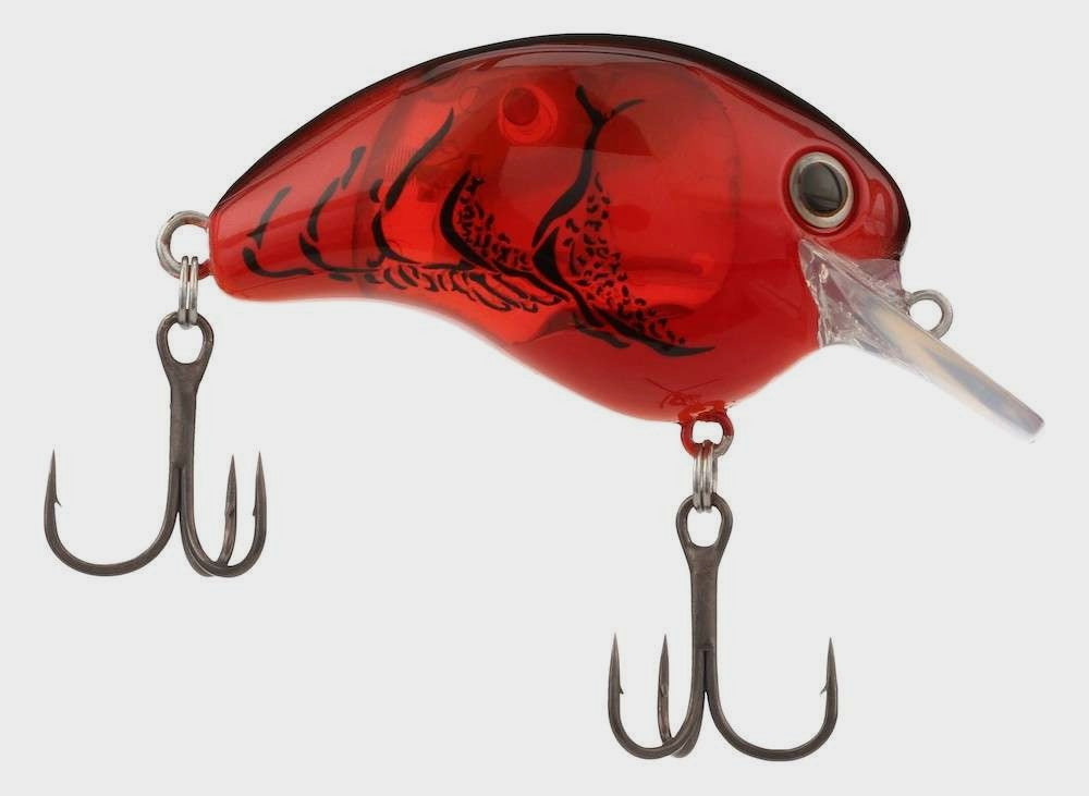 World Rush Square Bill Crankbait - Red Craw