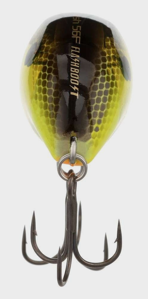 World Rush Square Bill Crankbait - Black Back Chart