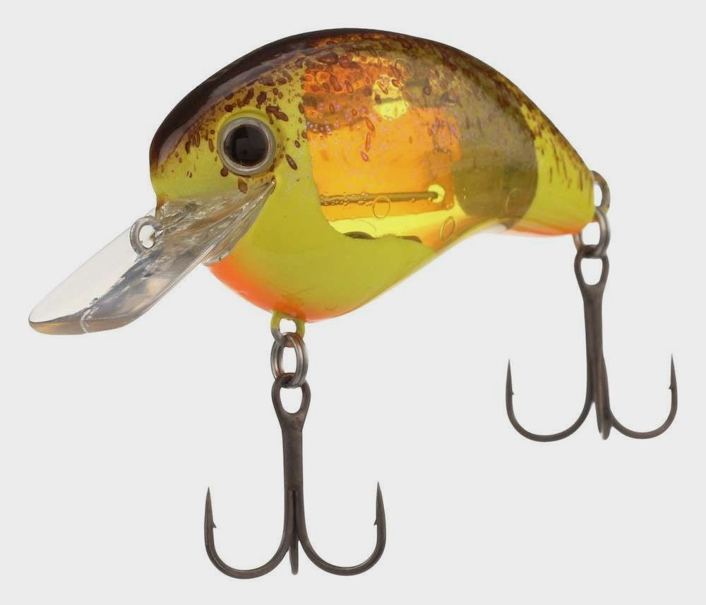 World Rush Square Bill Crankbait - Brown Back Splatter