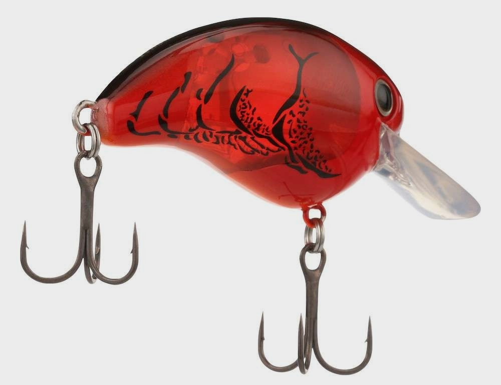 World Rush Square Bill Crankbait - Red Craw